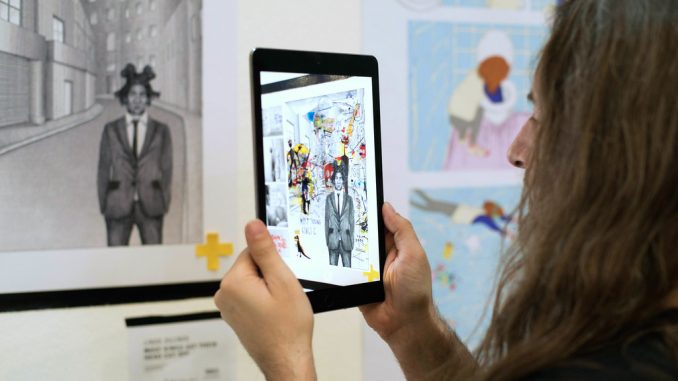 Augmented Reality Comics @ Ars Electronica Center
