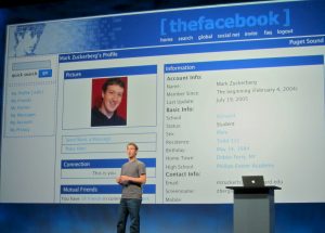 "Mark Zuckerberg's original Facebook profile" by niallkennedy is licensed under CC BY-NC 2.0.