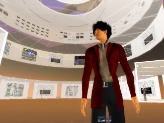 "Kyle Kondas MFA Show at the Metaverse Gallery in Second Life" by Dean Terry is licensed under CC BY-NC-ND 2.0.