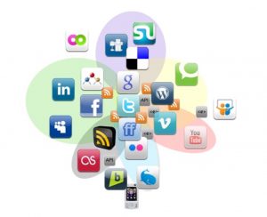 "Personal social media landscape" by Anne Helmond is licensed under CC BY 2.0.